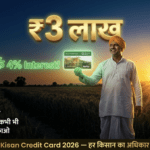 Kisan Credit Card 2026: किसानों को ₹3 लाख तक Loan — 4% Interest में! KCC Apply कैसे करें