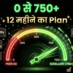 Credit Score 0 से 750+ कैसे बनाएं? — 12 महीने का Complete Action Plan हिंदी में